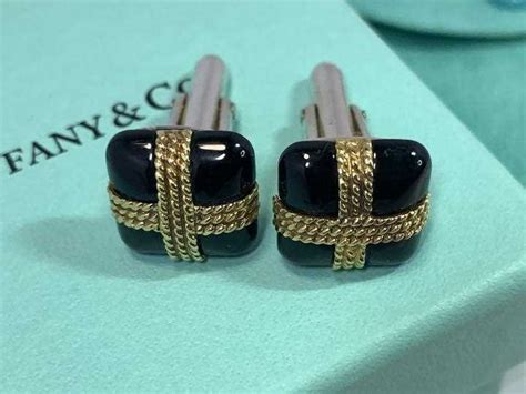 tiffany cufflinks ebay.